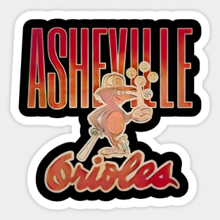 Asheville Orioles Baseball Sticker